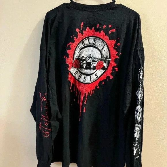New Guns N Roses long sleeve t-shirt - size XXXL - Picture 2 of 9
